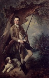 William Poyntz van Midgham en zijn Hond Amber